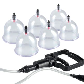 Fetish Fantasy Beginner Cupping Set - Clear