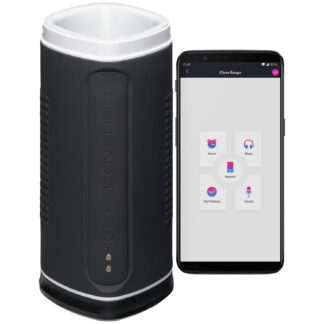 Lovense Calor Warming App-controlled Male Masturbator - Black