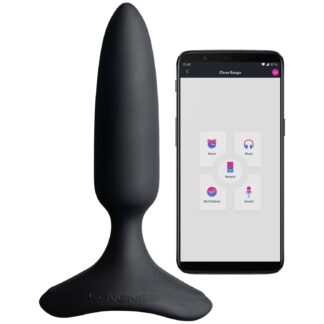 Lovense Hush 2 App-controlled Extra Small Butt Plug - Black