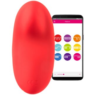 Magic Motion Nyx App-Controlled Smart Panty Vibrator - Red