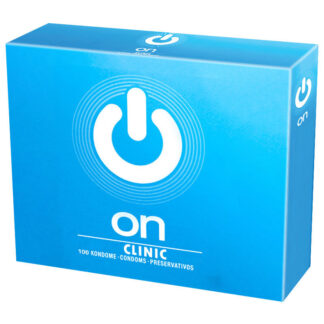 ON Clinic Non Lubricated Condoms Bulk Packs 200 Condoms - No Reservoir