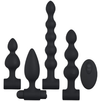 Sinful Explorer Anal Play Set - Black