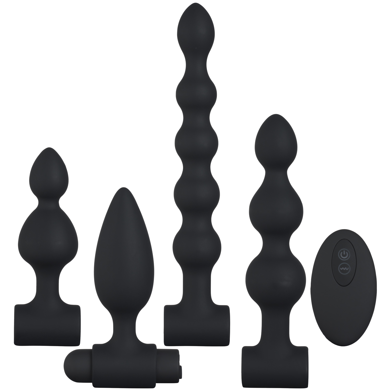 Sinful Explorer Anal Play Set - Black