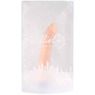 Willie City Realistic Multispeed Dildo Vibrator 9.5 inches - Nude