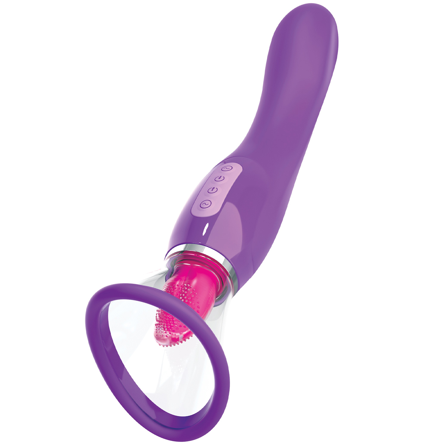 Fantasy For Her Ultimate Pleasure 3-in-1 Stimulator - Purple
