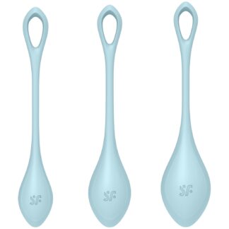 Satisfyer Yoni Power 2 Kegel Balls Set - Blue