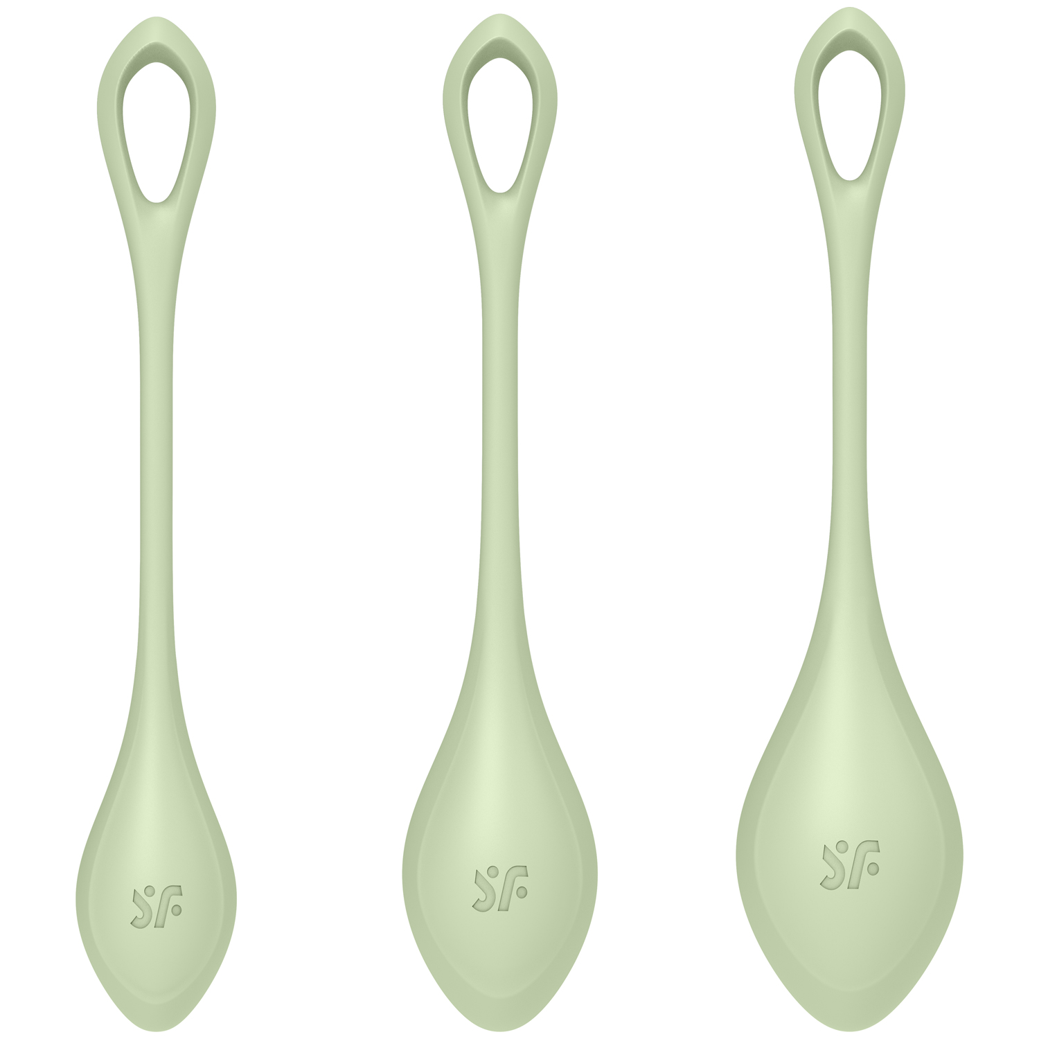 Satisfyer Yoni Power 2 Kegel Balls Set - Green