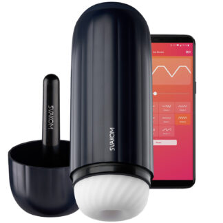 Svakom Sam Neo 2 Pro Interactive Masturbator - Dark Blue