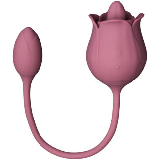 Amaysin Licking Rose and Egg Vibrator - Rose