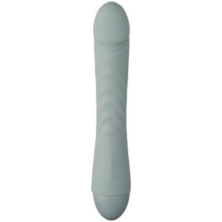 Amaysin Ribbed Dildo Vibrator - Blue
