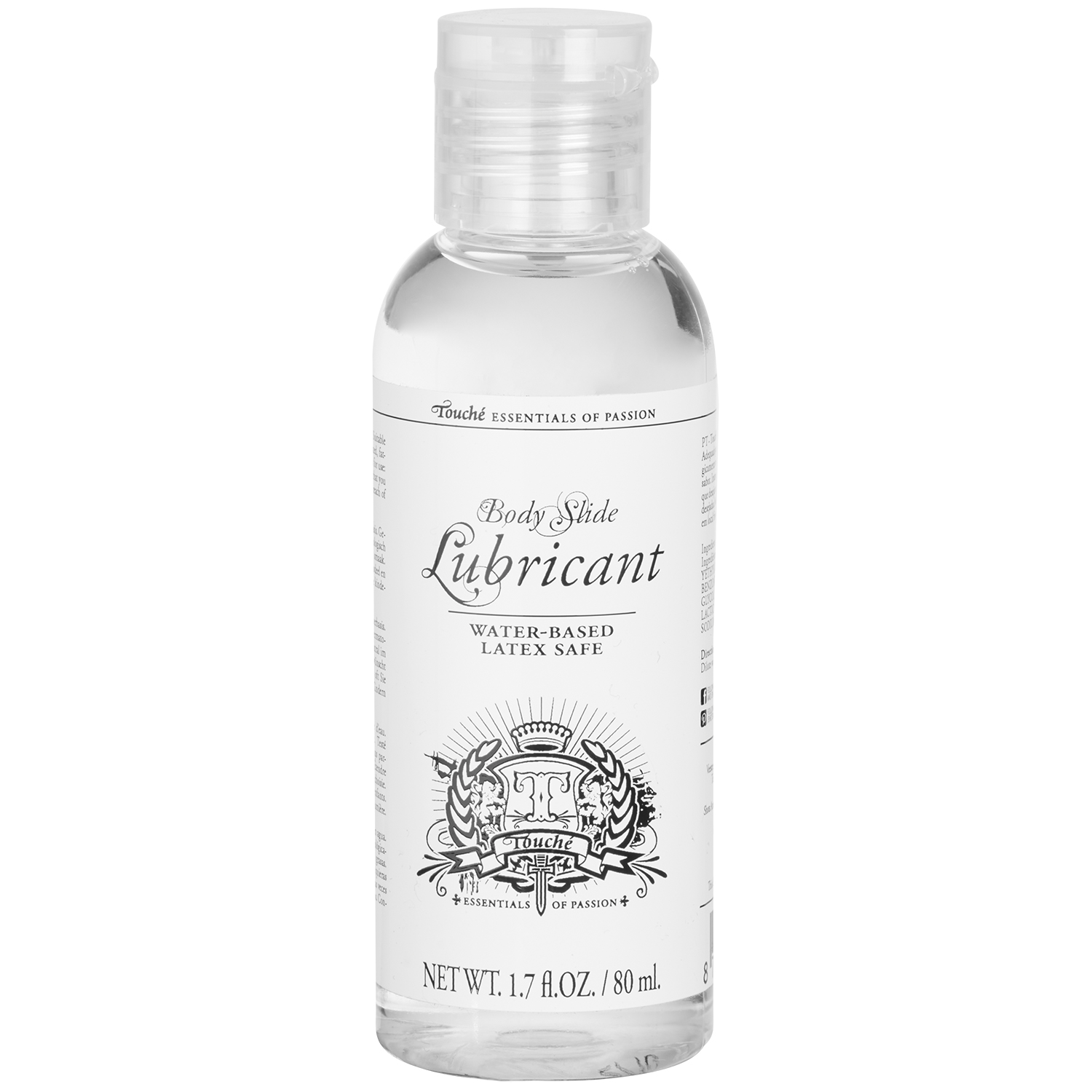 Body Slide Massage Lubricant - Clear
