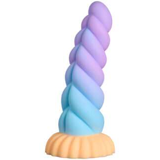 Creature Cocks Mystique Silicone Unicorn Dildo 8.2 inches - Mixed colours