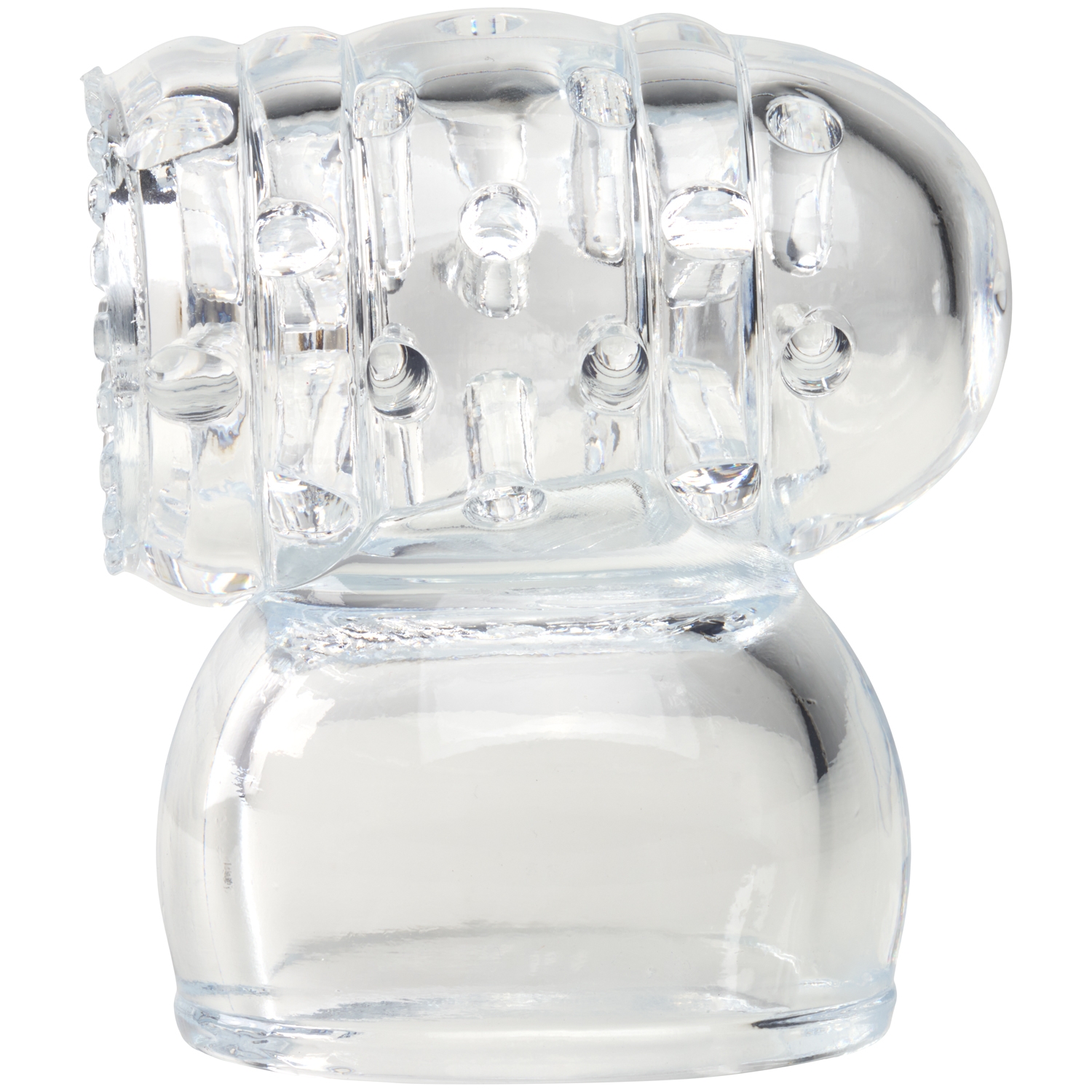 Doc Johnson Merci Cock Teaser Wand Attachment - Clear