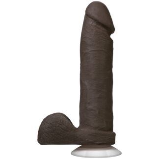 Doc Johnson The Realistic Cock UR1 8.8 inch Black - Black
