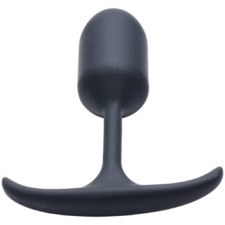 Heavy Hitters Small Weighted Butt Plug - Black