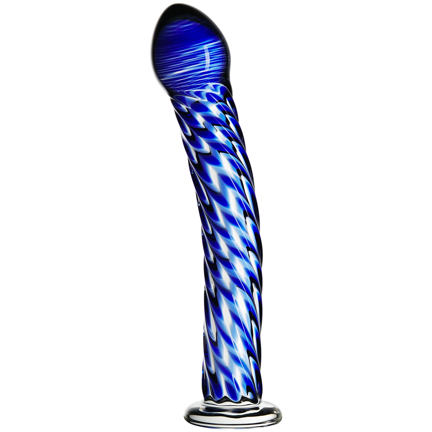 Icicles No 29 Blue Glass Dildo - Blue