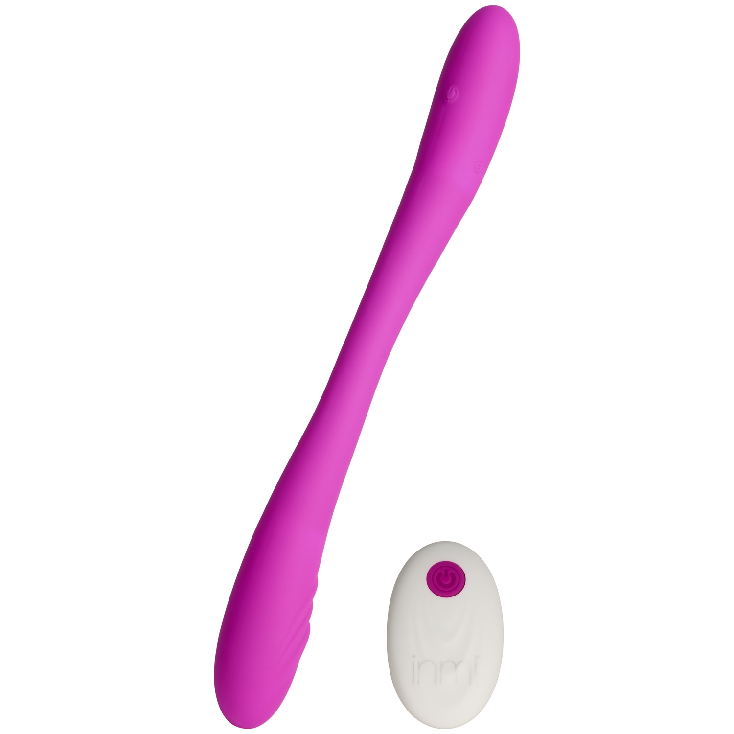 Inmi Double Team Remote-controlled Double Dildo - Purple