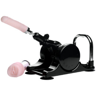 LoveBotz Robo Fuk Deluxe Adjustable Sex Machine - Black