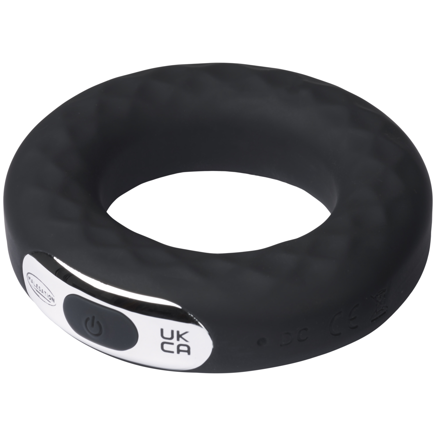 MALESATION Vibro Spanning-Ring Cock Ring - Black