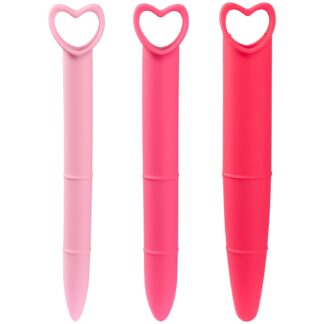 Mae B. Intimate Health Silicone Vaginal Dilators Set 3 pcs - Pink