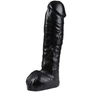 Mister B All Black Karsten Dildo 11 inches - Black