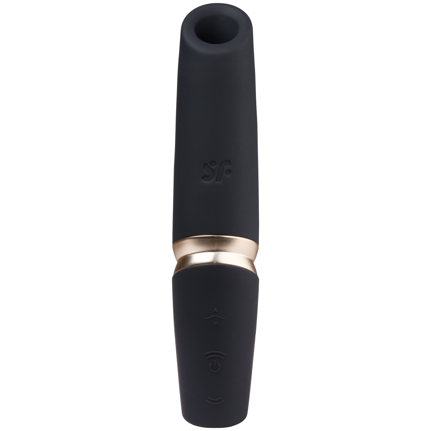 Satisfyer Perfect Kiss Suction Vibrator - Black
