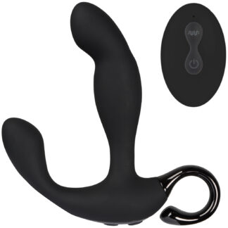 Sinful Come-hither Rechargeable Prostate Vibrator - Black