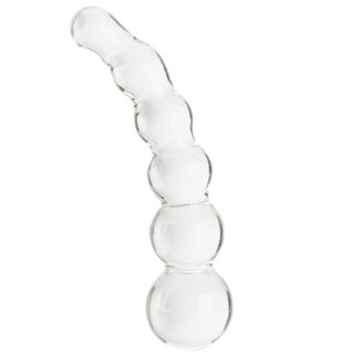 Sinful Groove Glass Dildo - Clear