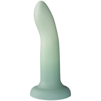 Sinful Peach Gradient Dildo 7 inches - Green