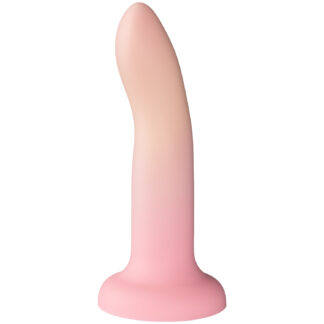 Sinful Peach Gradient Dildo 7 inches - Peach