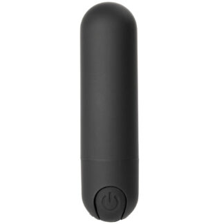 Sinful Playful Pink Rechargeable Power Bullet Vibrator - Black