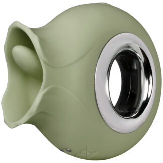 Sinful Rechargeable French Kiss Vibrator - Green