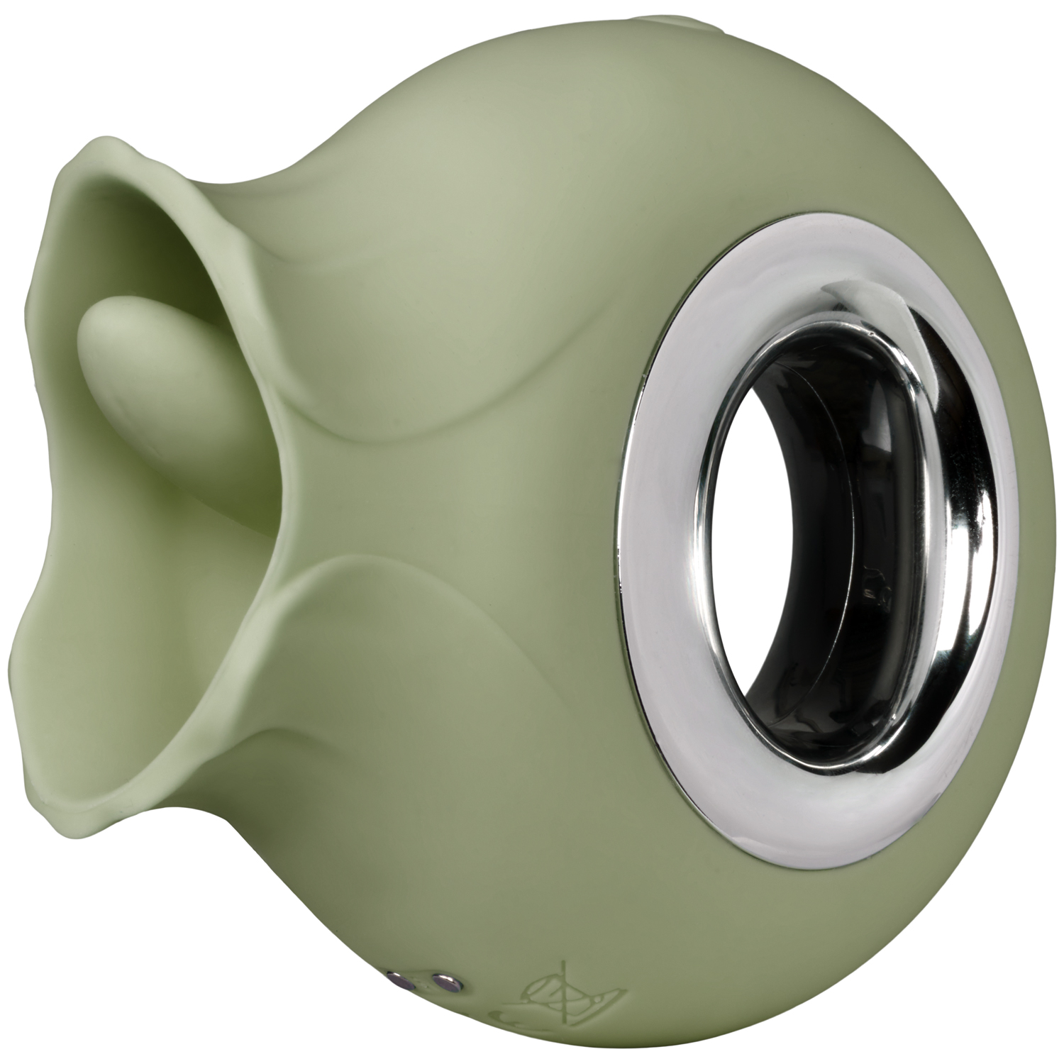 Sinful Rechargeable French Kiss Vibrator - Green