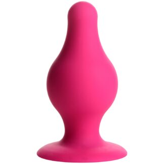 Squeeze-It Squeezable Small Butt Plug - Pink