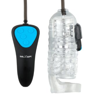The Milker 19X Mini Handheld Milker Masturbator - Black