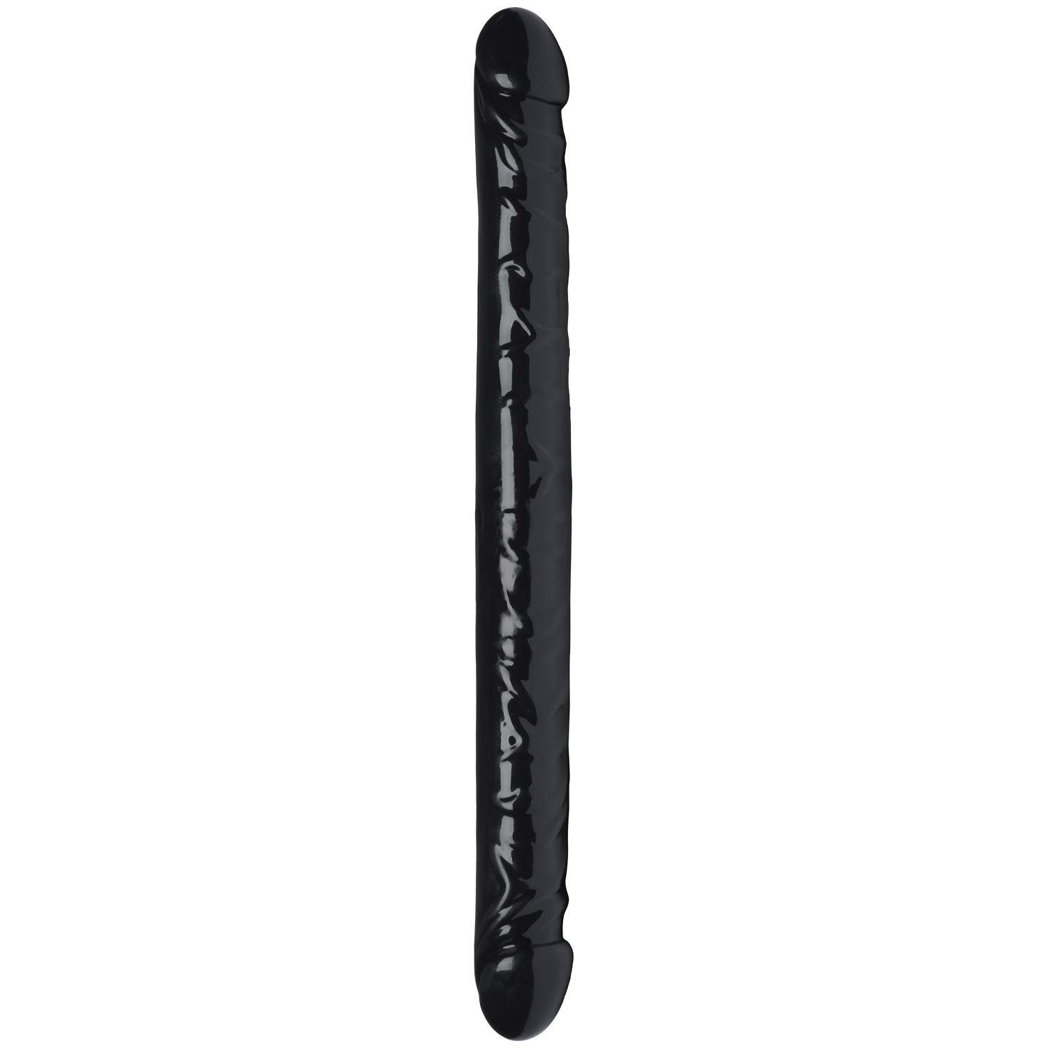 Willie City Realistic 2-Way Double Dildo 16.9 inches - Black