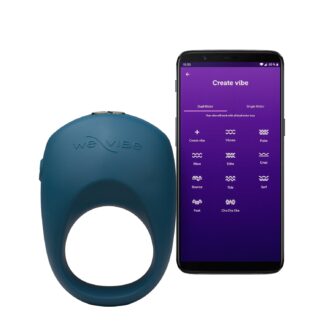 We-Vibe Pivot 2 Vibrating Penis Ring - Blue