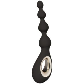 LELO Soraya Anal Beads Vibrating Massager - Black