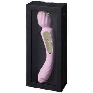 LELO Switch Double-Sided Wand Vibrator - Pink