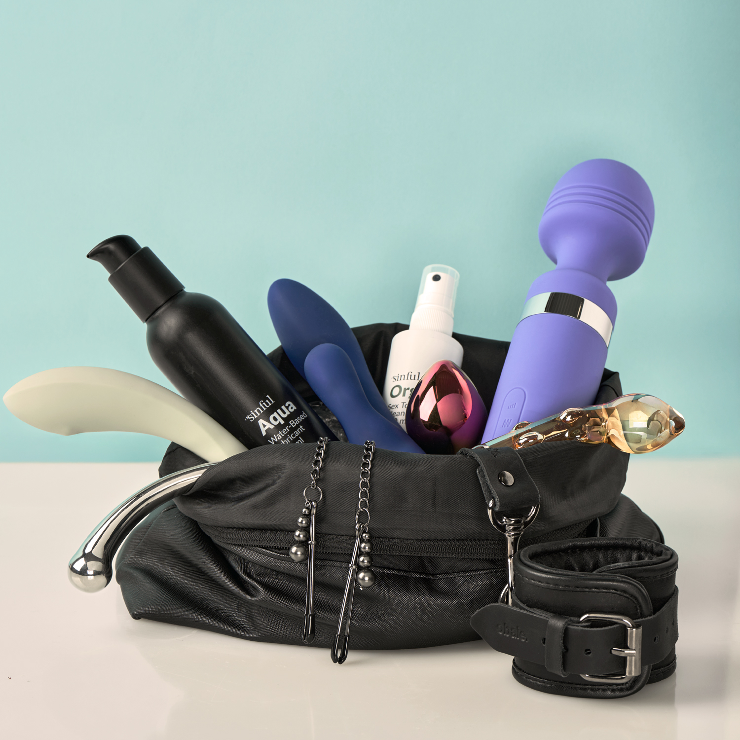 Sinful Storage Bag - Black