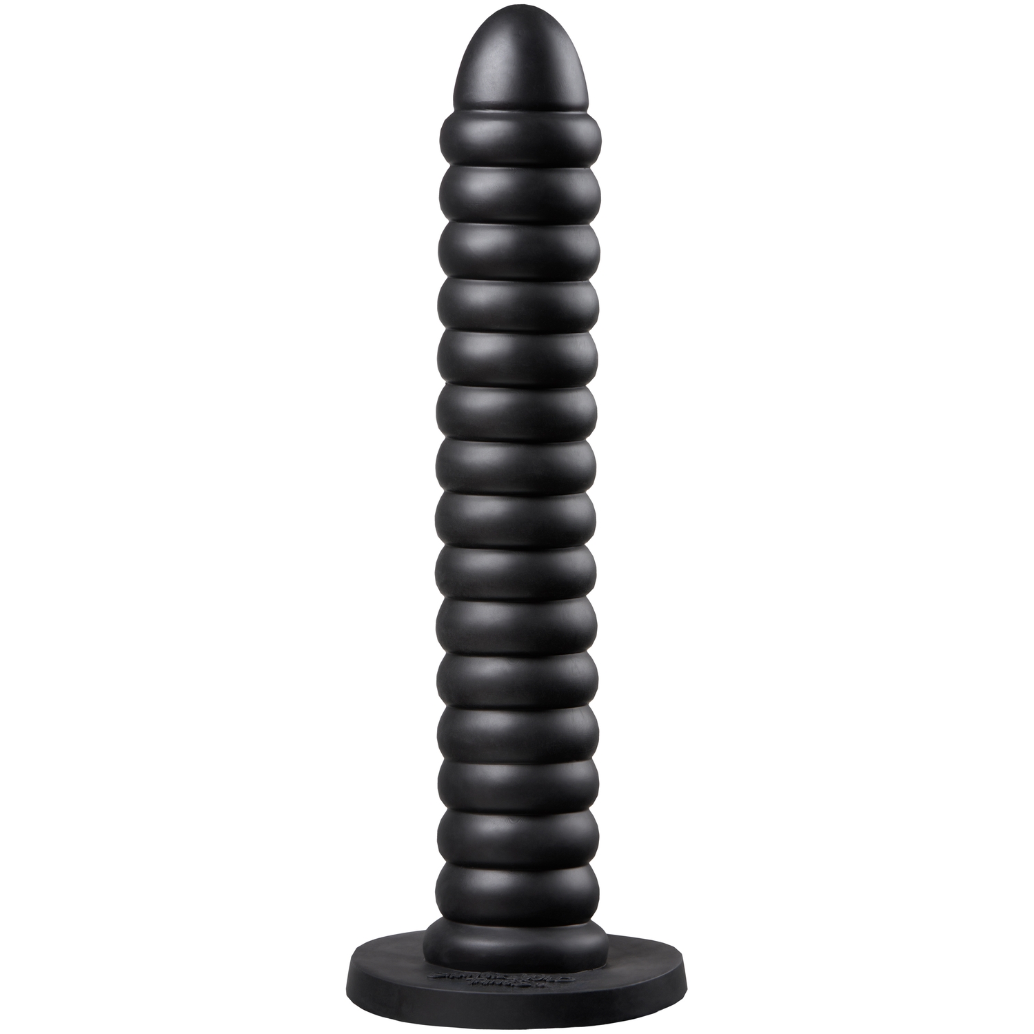 Strange & Wild Things Three Anal Dildo - Black