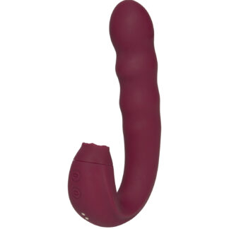 Sinful Lick and Spin G-spot Stimulator - Bordeaux