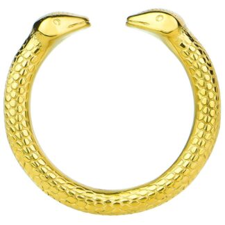 Kiotos Steel Penis Glans Ring - Gold