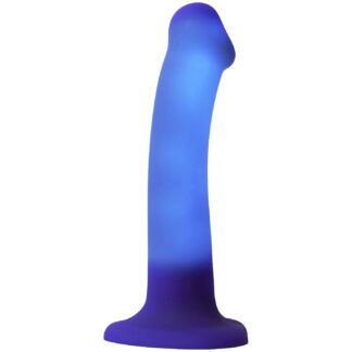 Strap-On-Me Glow-LED Dildo - Purple