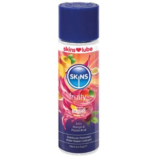 Skins Fruity Water-based Lubricant Strawberry 130 ml - Clear