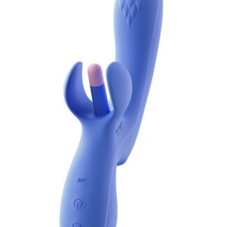 Fortexa - App-Controlled Flapping Dual Vibrator - Blue