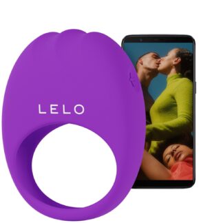 LELO Lifeguard Vibrating Cock Ring - Purple