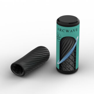 Arcwave Ghost Silicone Reusable Reversible Male Stroker Black