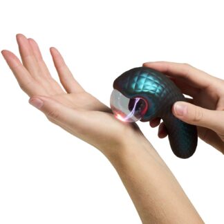 Blush Temptasia Enchanted Serpent Double-Ended Vibrator - Green