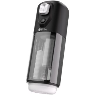 SVibe Ikon Volt Rubbing & Heating Masturbator - Black